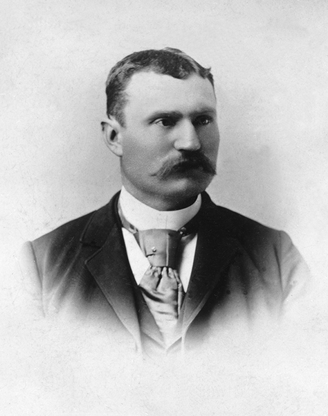 Portrait of Charles Henry Green, Willow Creek, Montana
