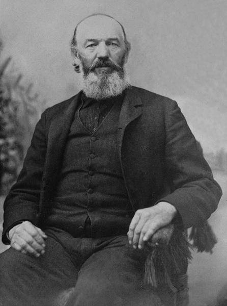Studio Portrait of Joseph Hamilton Tinsley, Pony, Montana