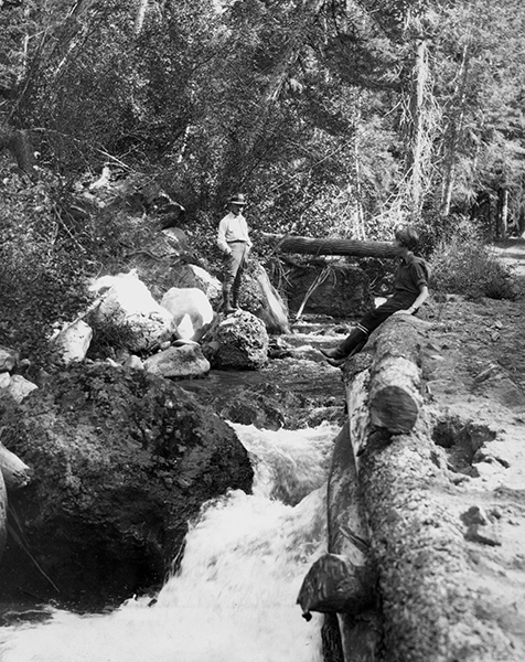 Cedar Creek Flood, OTO Dude Ranch, Corwin Springs, Montana