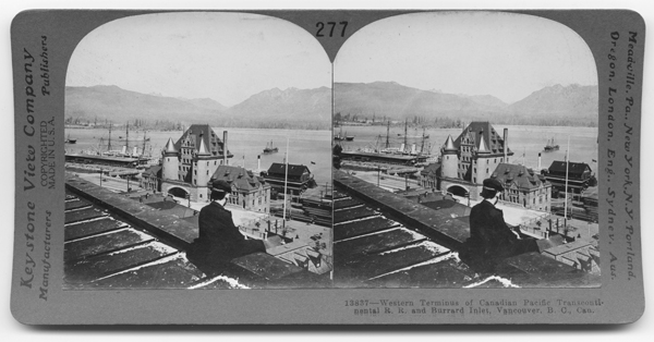 Western Terminus of Canadian Pacific Railroad, Vancouver, British Columbia, Canada