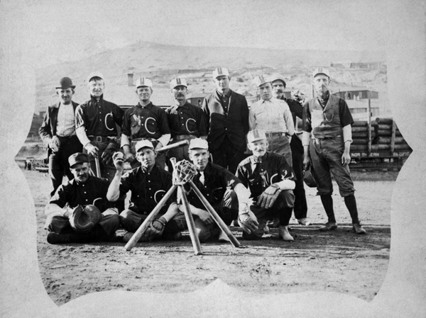 Group Portrait of the Cokedale Baseball Team, Cokedale, Montana