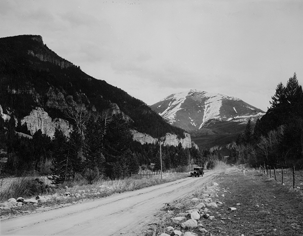 Old Baldy Lookout, Route 191, Mile Marker 66, Gallatin Canyon, Montana
