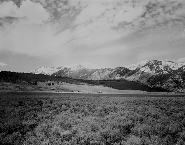 Stillman Ranch, Looking South in Gallatin Canyon, Montana