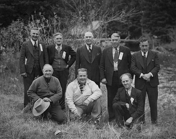Pete Karst and Group, Gallatin Canyon, Montana