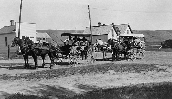 Carriages in Emigrant, Montana