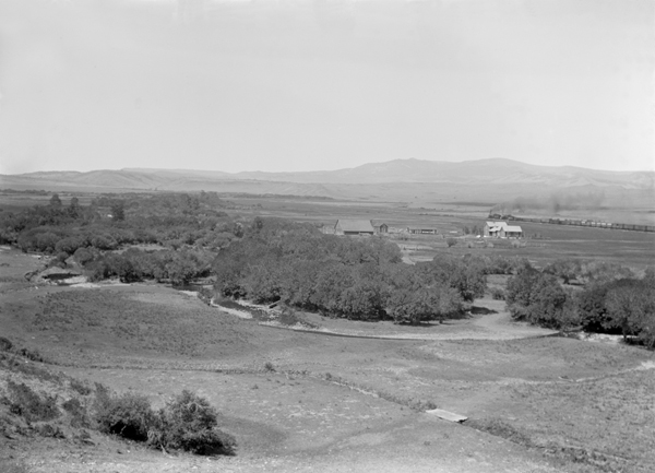 Musselshell River Valley Landscape, Montana