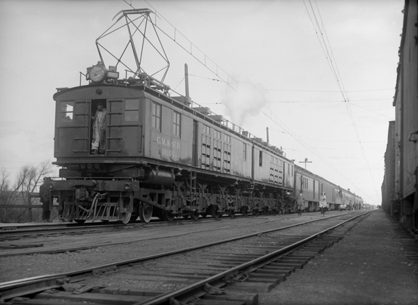 Electric Locomotive, Harlowton, Montana