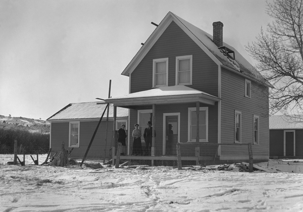 Thomas E. Sorboe House in Lennep, Montana