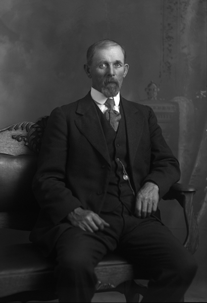 Studio Portrait of Martin T. Grande, Harlowton, Montana