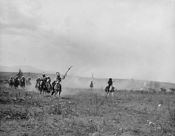 Nez Perce on Horseback, Nez Perce Reservation, Idaho