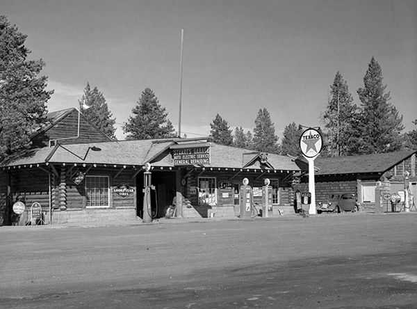 Stuart Garage Texaco Service Station, West Yellowstone, Montana