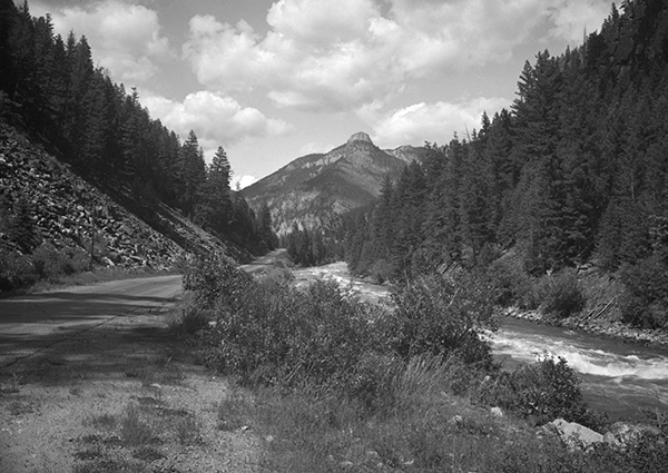 Castle Rock Peak, Gallatin Canyon, Montana