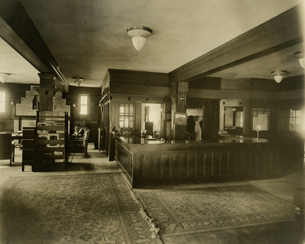 Interior of YMCA Building, Bozeman, Montana