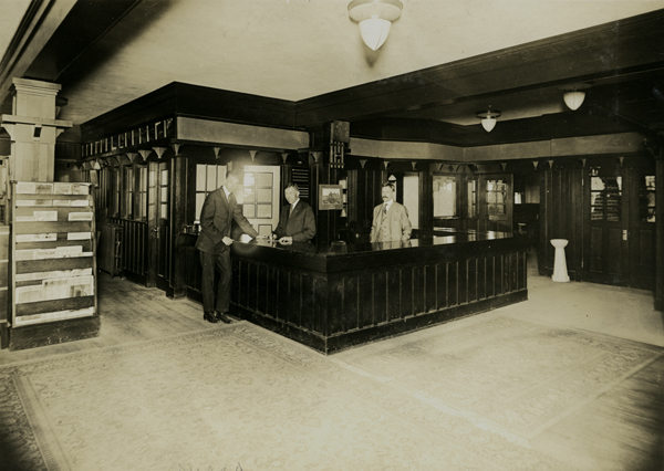 Interior of YMCA Building, Bozeman, Montana