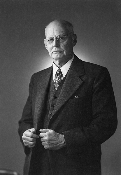 Portrait of Walter Edward Dean, Bozeman, Montana