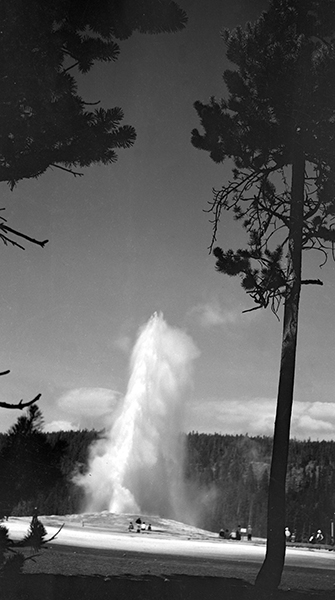 Old Faithful Geyser, Yellowstone National Park, Wyoming