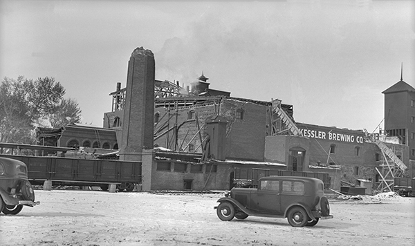 Kessler Brewing Company Earthquake Damage, Helena, Montana