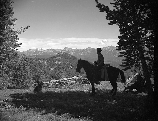Pack Trip in the Spanish Peaks, Montana