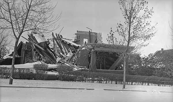 Building Collapsed by the 1935 Earthquake, Helena, Montana