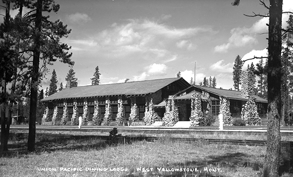 Union Pacific Dining Lodge, West Yellowstone, Montana