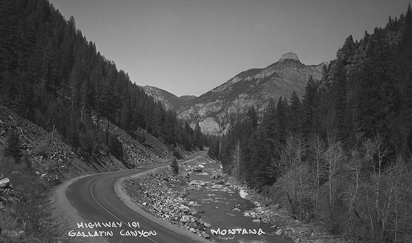 Castle Rock Peak, Gallatin Canyon, Montana