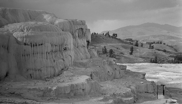 Mammoth Terrace, Yellowstone National Park, Wyoming