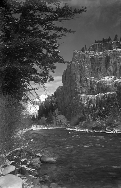 West Gallatin River, Gallatin Canyon, Montana