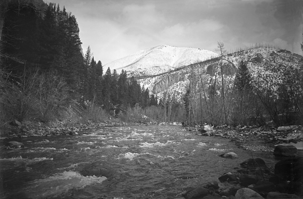 The West Gallatin River, Gallatin Canyon, Montana