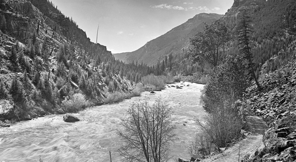 West Gallatin River, Gallatin Canyon, Montana