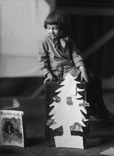 Alfred Chris Schlechten, Jr., with Toys, Bozeman, Montana