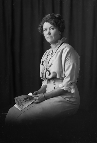 Portrait of Unidentified Woman, Bozeman, Montana