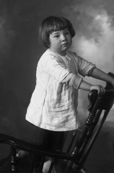 Studio Portrait of Alfred Chris Schlechten, Jr. Bozeman, Montana