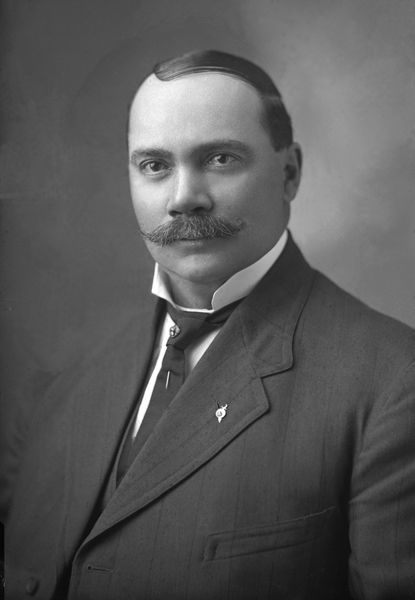 Portrait of Professor Terwilliger, Bozeman, Montana