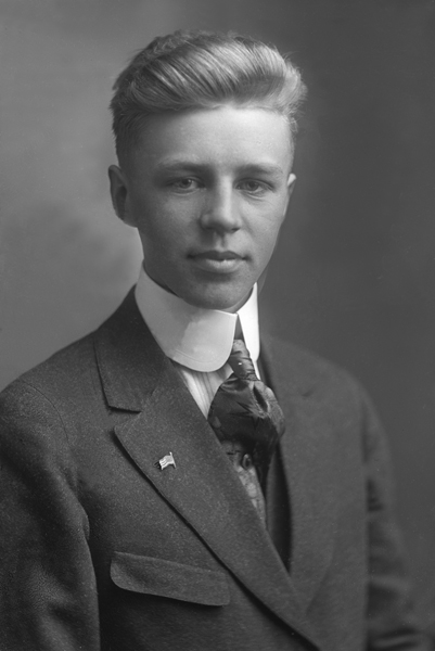 Studio Portrait of John Peterson, Bozeman, Montana