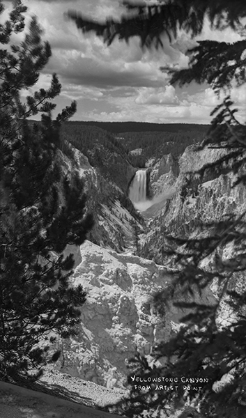 Yellowstone Canyon and Lower Falls, Yellowstone National Park, Wyoming