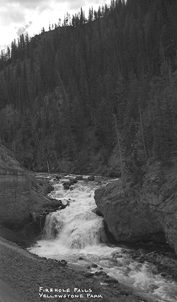 Firehole Falls, Yellowstone National Park, Wyoming