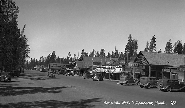 Main Street, West Yellowstone, Montana