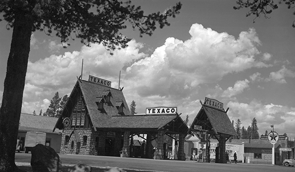 Texaco Service Station, West Yellowstone, Montana