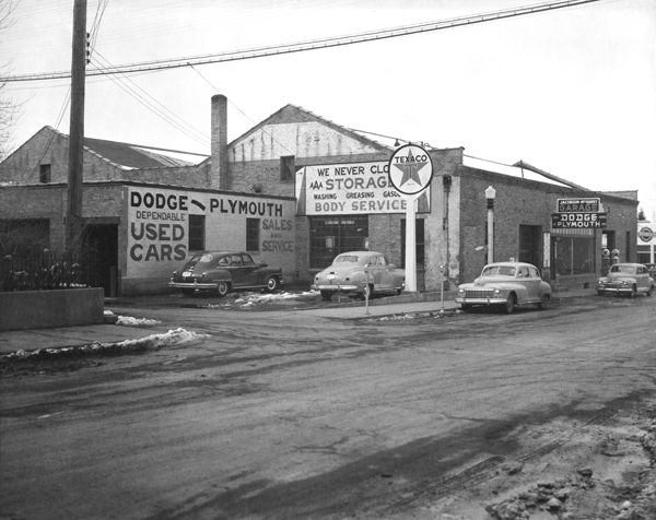 The Dodge/Plymouth Garage in Bozeman, Montana