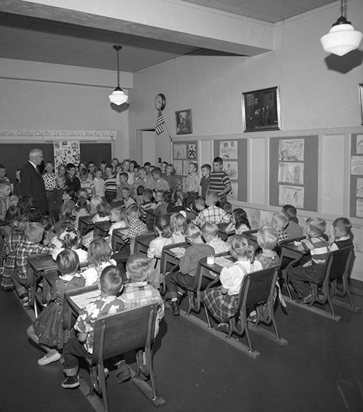Grammar School Classroom, Bozeman, Montana