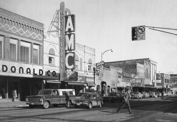 View of Main St. Stores and Buildings, Bozeman, Montana