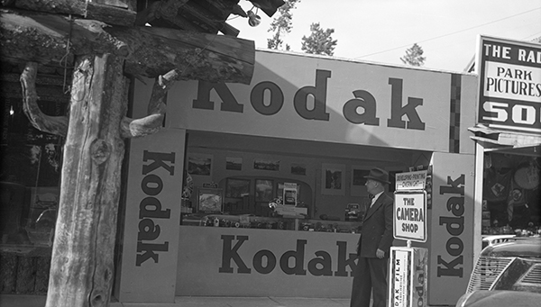 Schlechten Camera Shop, West Yellowstone, Montana