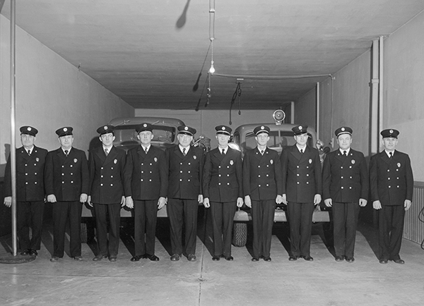 City Firemen, Bozeman, Montan