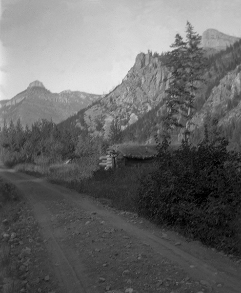 Road Through the Gallatin Canyon, Montana