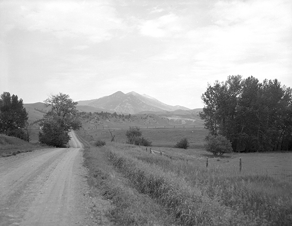 Country Road, Bozeman, Montana