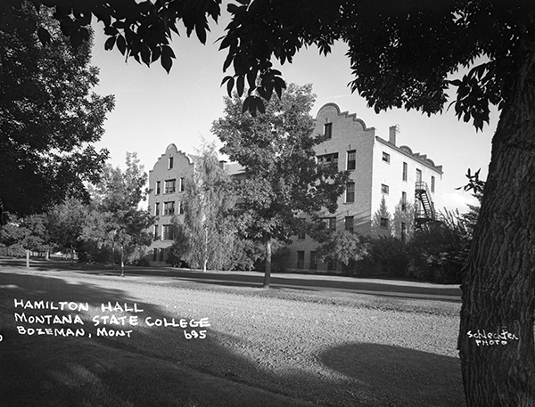 Hamilton Hall on Montana State College Campus, Bozeman, Montana