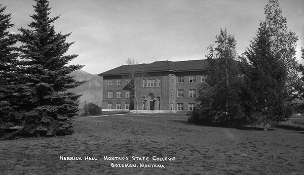 Herrick Hall, Montana State College, Bozeman, Montana