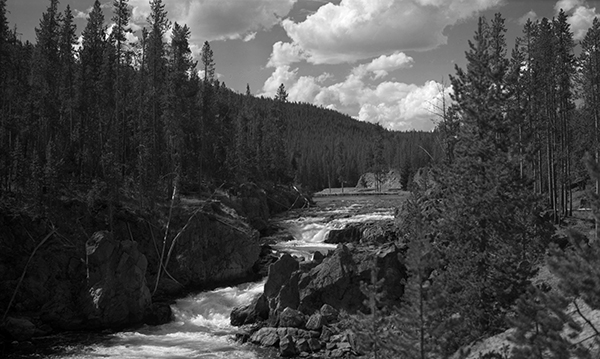 Firehole Falls, Yellowstone National Park, Wyoming