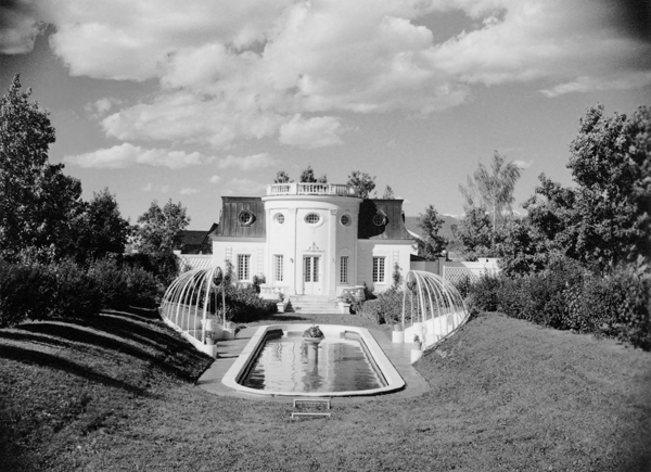 Rear View of the Eugene Graf Residence, Bozeman, Montana