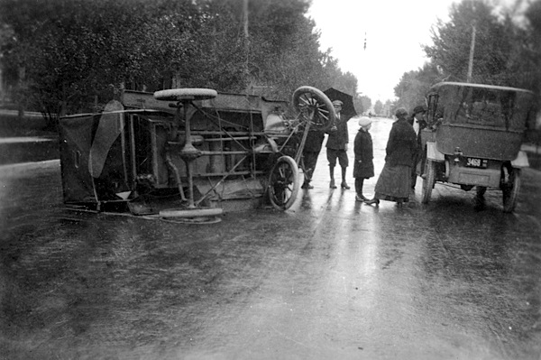 Automobile Accident, Unknown Location